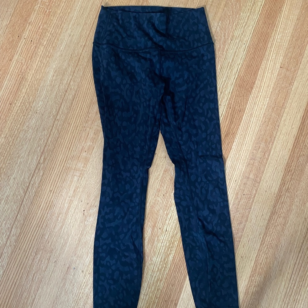 Lulu lemon wunder under leopard leggings